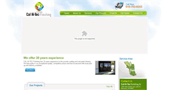 Desktop Screenshot of calhitecfinishing.com